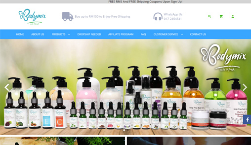 Bodymix Malaysia Skincare Product